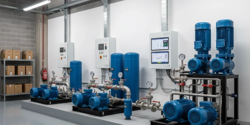 انتخاب بوستر پمپ بر اساس تعداد طبقات