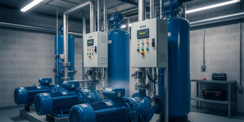 تفاوت عملکرد بوستر پمپ در ساعات اوج مصرف