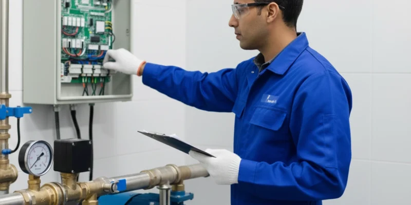 راه‌اندازی صحیح بوستر پمپ دور ثابت