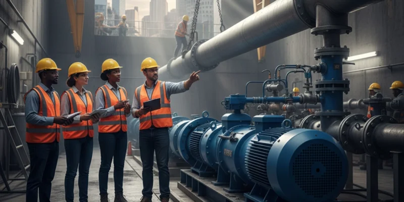 تجربه‌های اجرایی نصب بوستر پمپ در پروژه‌های شهری