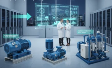 مقایسه هزینه نگهداری بوستر پمپ‌های مختلف