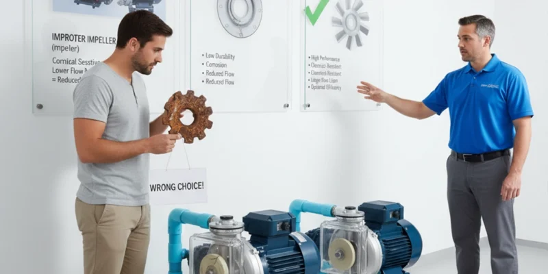 اشتباهات رایج هنگام خرید پمپ استخر و انتخاب جنس پروانه نامناسب